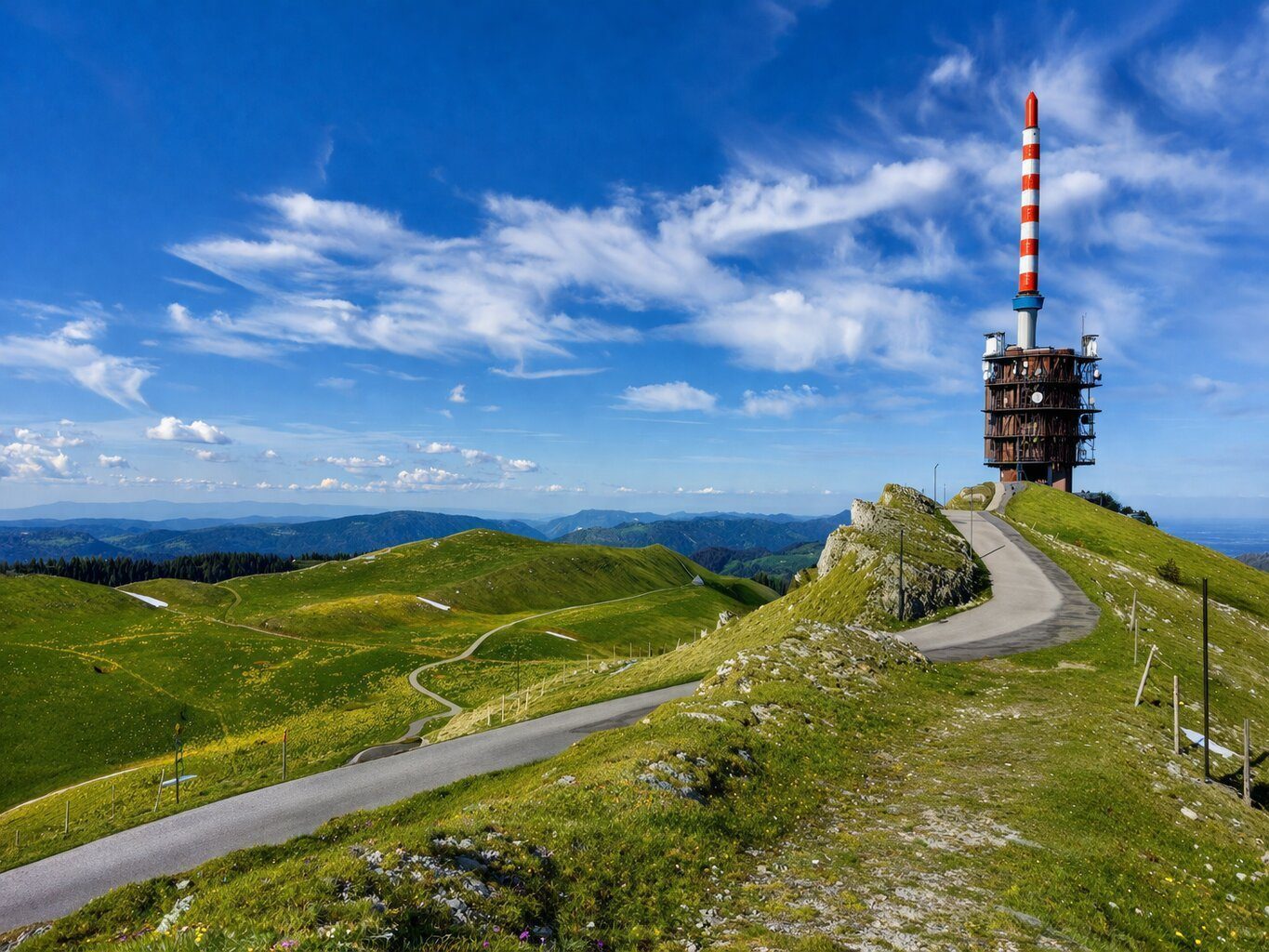 Paysage du Grand Chasseral, région d'intervention d'Alterium